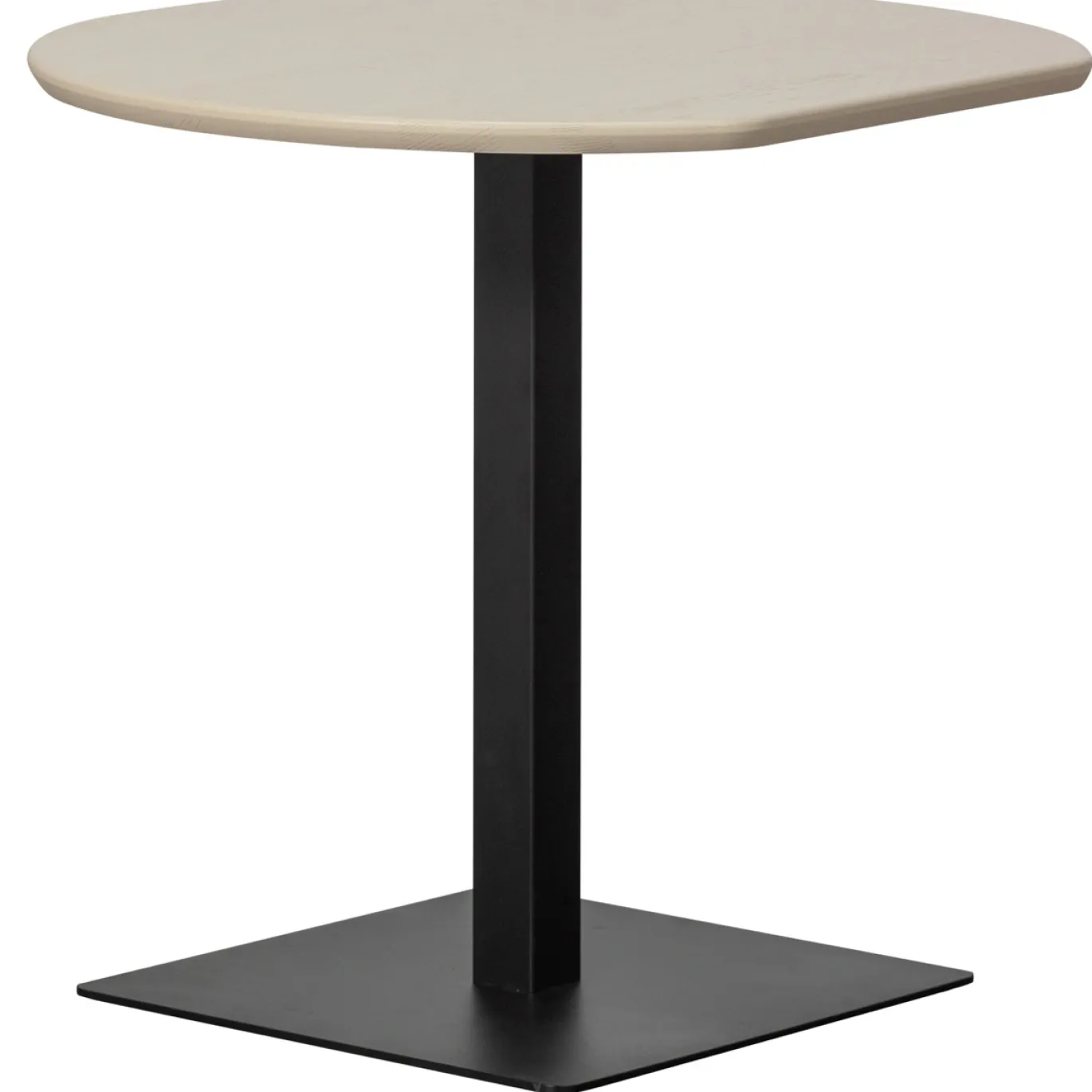 Woood Bistro Tafel Tablo Eindstuk Vl 80x74cm Dakargrau