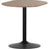 Woood Bistrotafel Tablo Tussenstuk Transparant 80x74cm