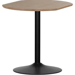 Woood Bistrotafel Tablo Tussenstuk Transparant 80x74cm