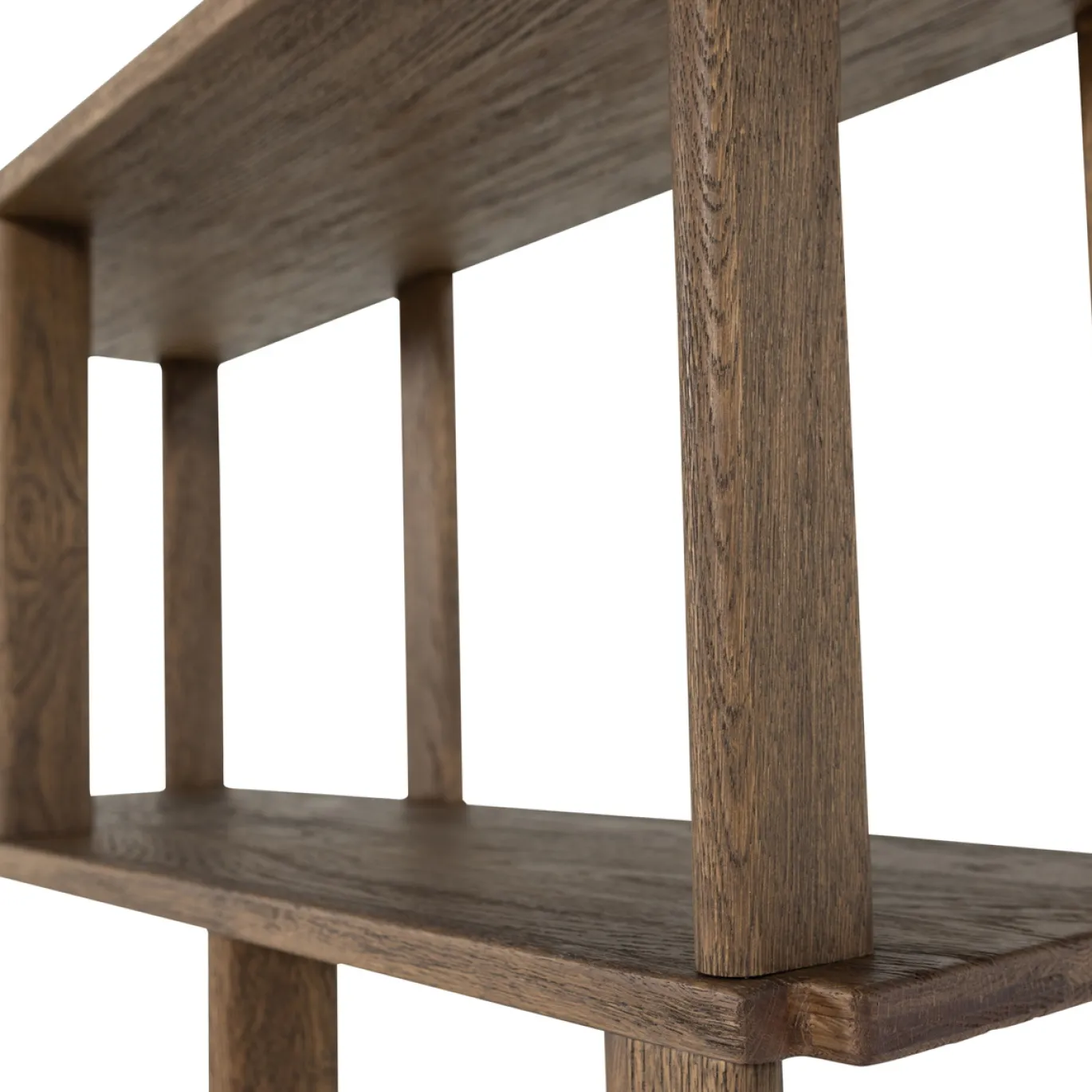 Woood Boekenkast Riss Eikenhout Naturel 186x90cm