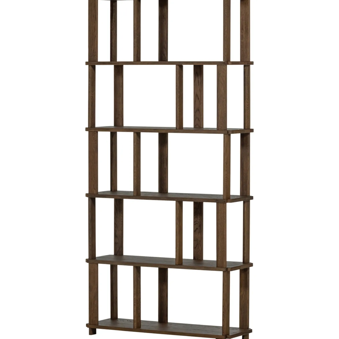 Woood Boekenkast Riss Eikenhout Naturel 186x90cm