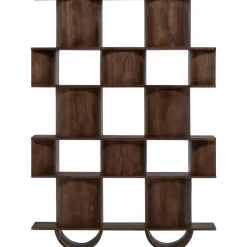Woood Boekenkast Sinne Hout Walnoot 180x130cm