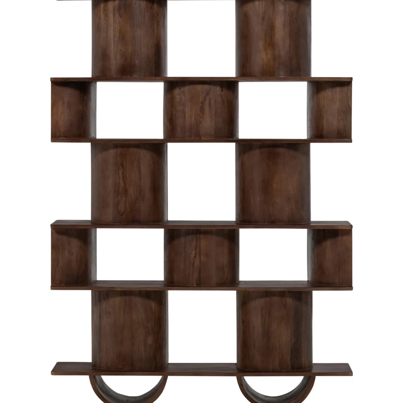 Woood Boekenkast Sinne Hout Walnoot 180x130cm