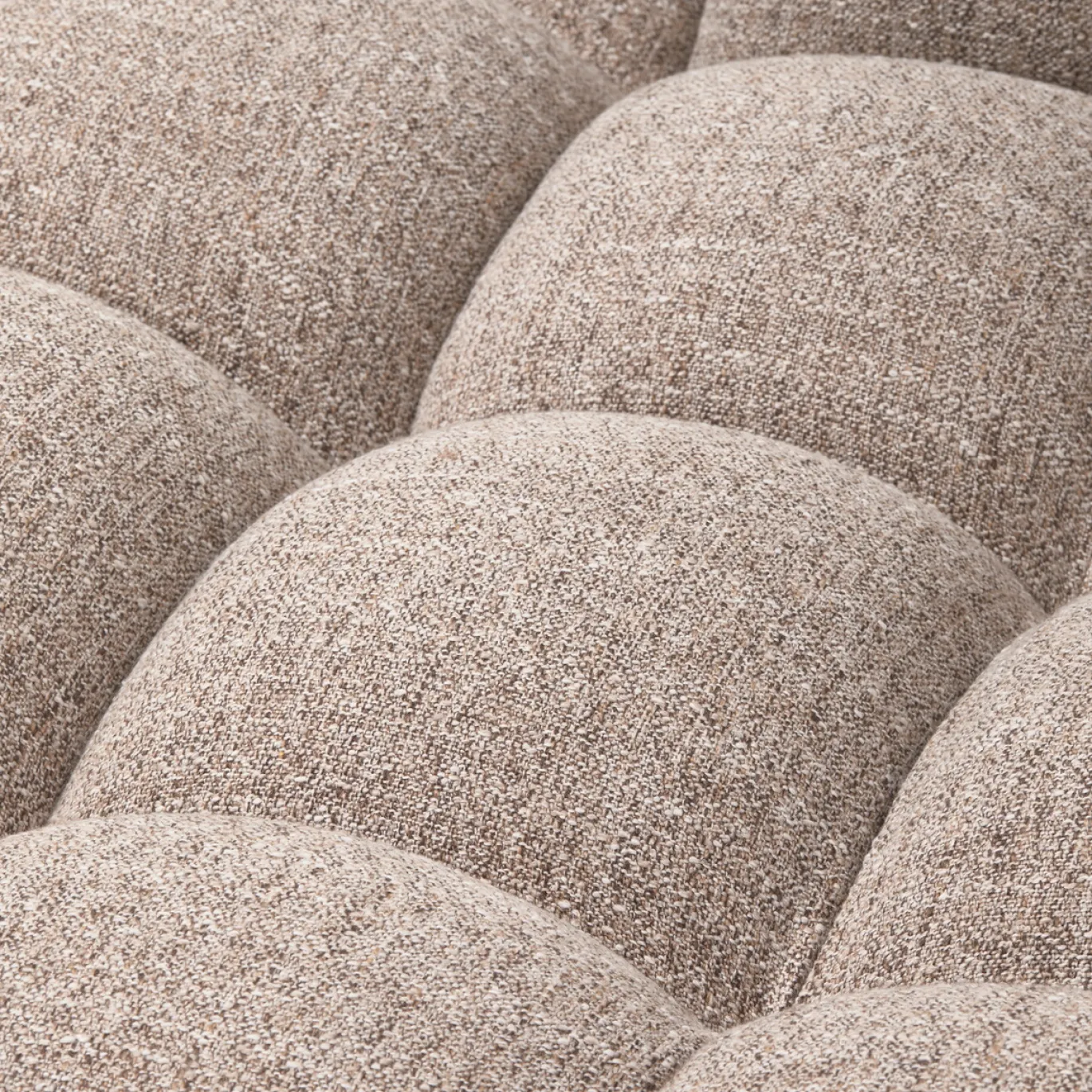 Woood Chaise Longue Allure Links Geweven Stof Bruin Melange