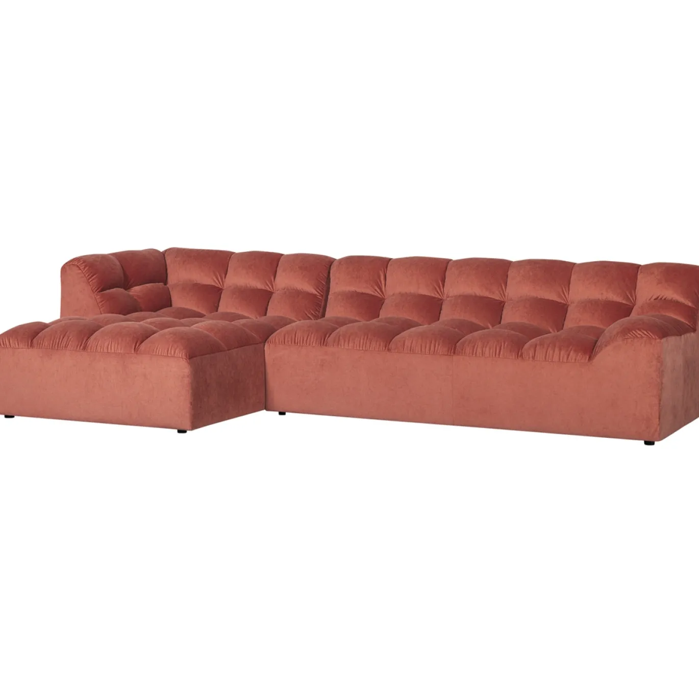 Woood Chaise Longue Allure Links Velvet Blush