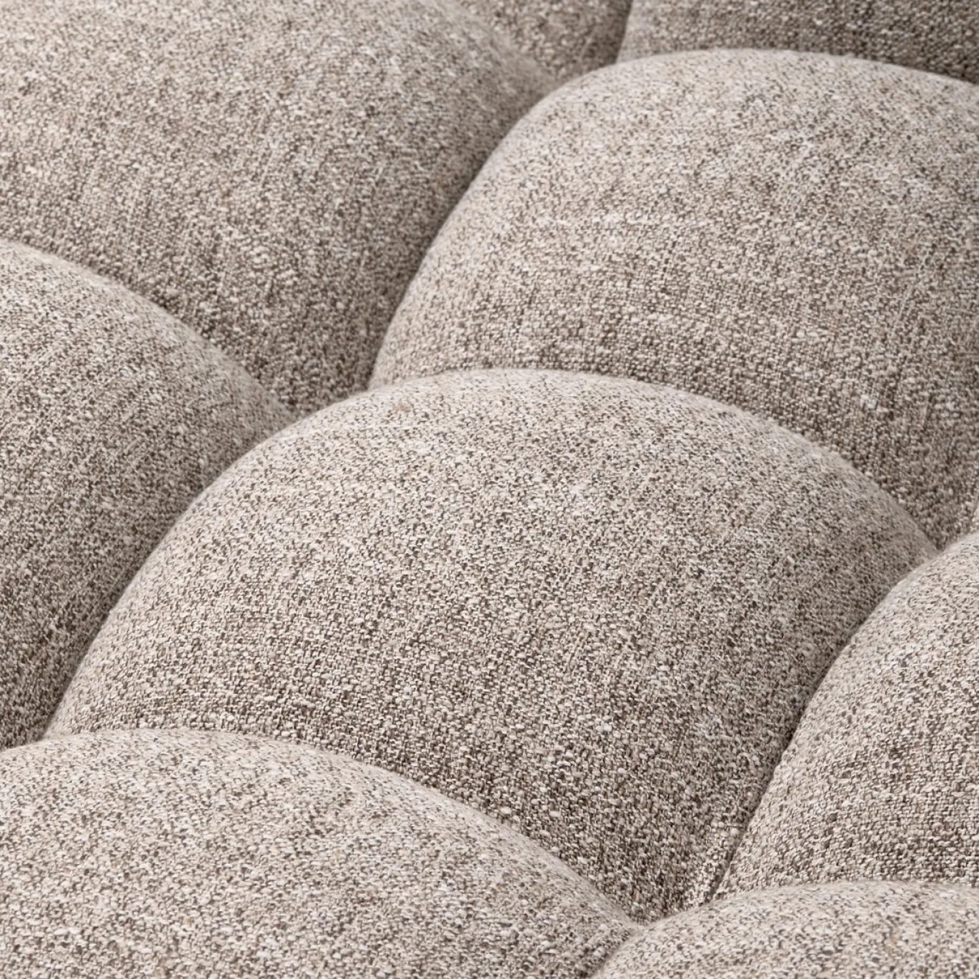 Woood Chaise Longue Allure Links Geweven Stof Klei Melange