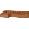 Woood Chaise Longue Allure Links Velvet Terra