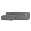 Woood Chaise Longue Bank Bean Links Ribstof Terrazzo