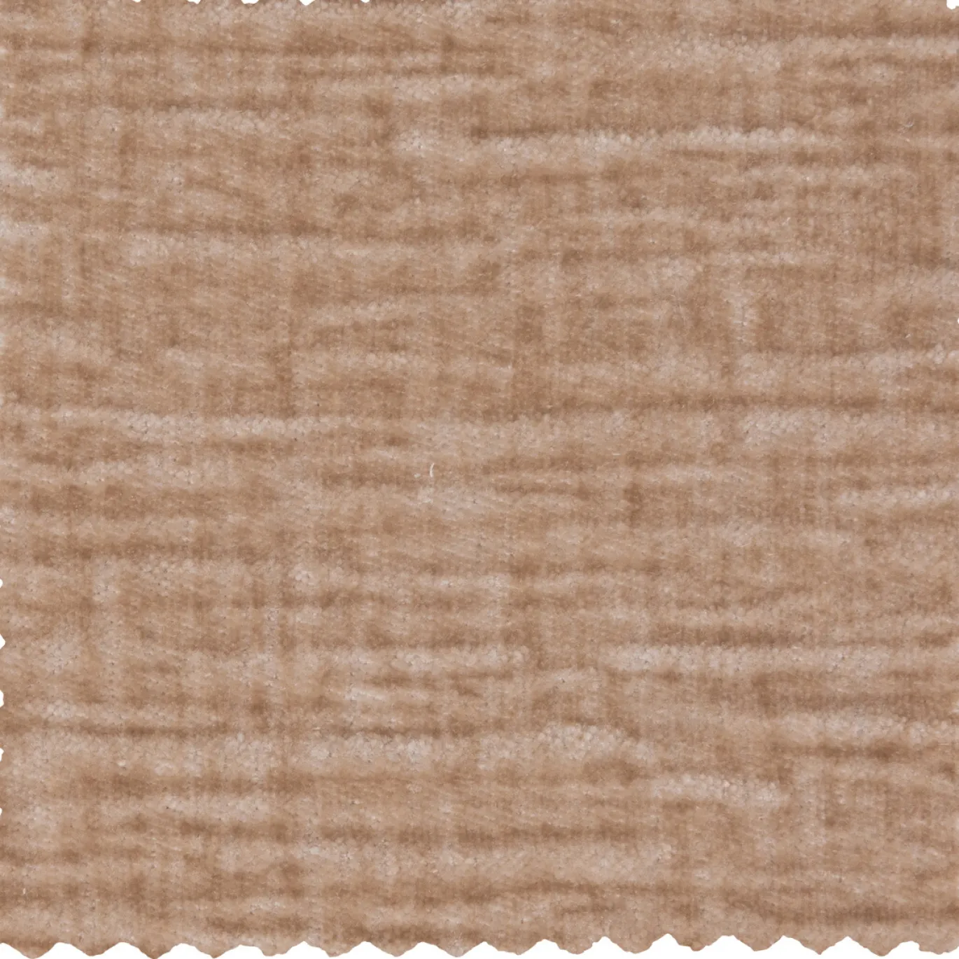 Woood Chaise Longue Bank Bean Links Chenille Velvet Naturel