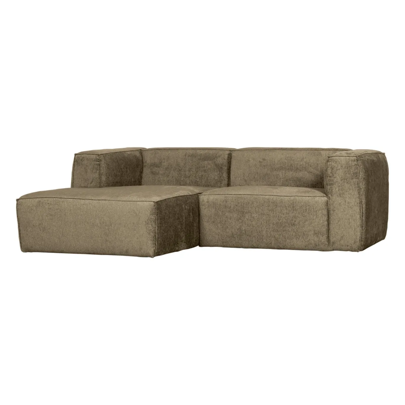 Woood Chaise Longue Bank Bean Links Structure Velvet Spices