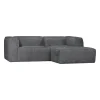 Woood Chaise Longue Bank Bean Rechts Grove Melange Terrazzo