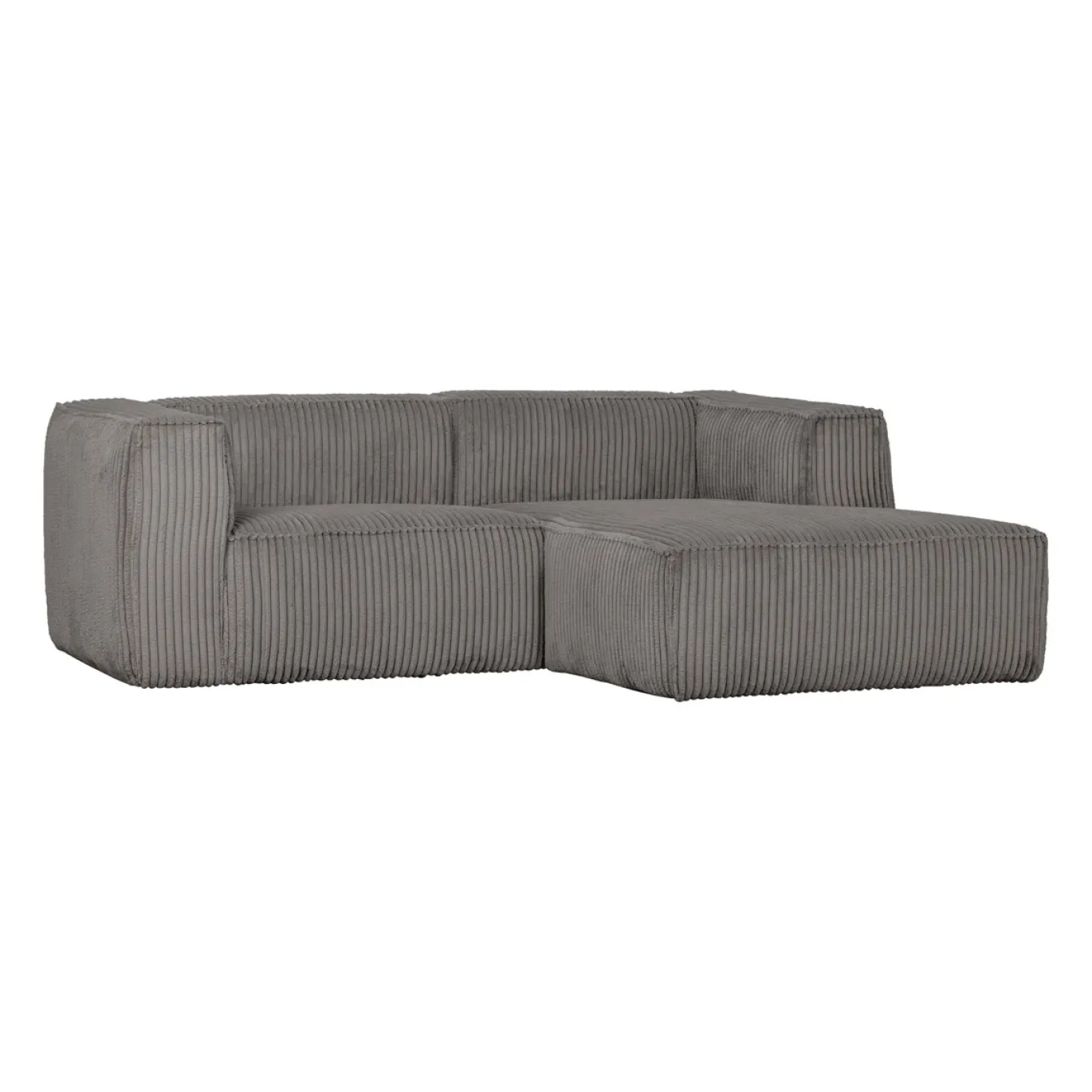 Woood Chaise Longue Bank Bean Rechts Ribstof Terrazzo