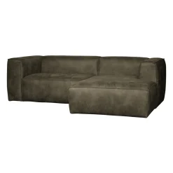 Woood Chaise Longue Bank Bean Rechts Ecoleer Army