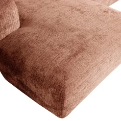 Woood Chaise Longue Bank Cloud Links Chenille Terra