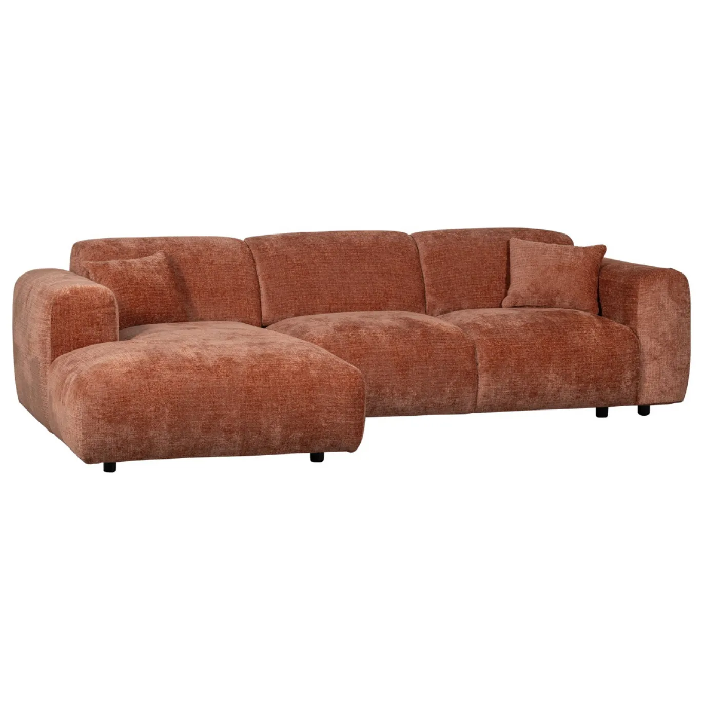 Woood Chaise Longue Bank Cloud Links Chenille Terra