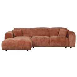 Woood Chaise Longue Bank Cloud Links Chenille Terra