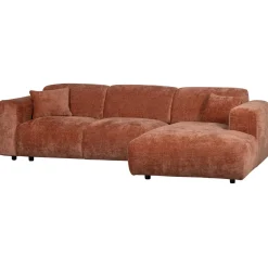Woood Chaise Longue Bank Cloud Rechts Chenille Terra