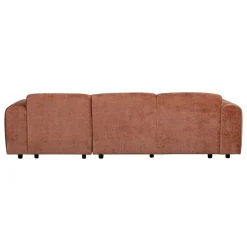 Woood Chaise Longue Bank Cloud Rechts Chenille Terra