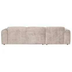 Woood Chaise Longue Bank Cloud Links Chenille Naturel