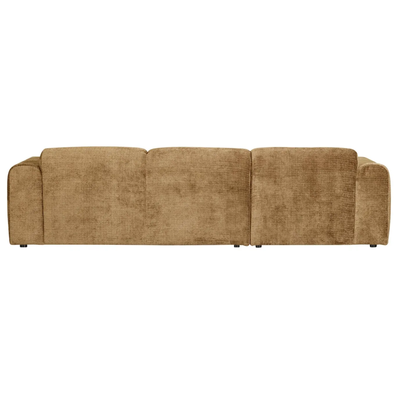 Woood Chaise Longue Bank Cloud Links Chenille Honinggeel