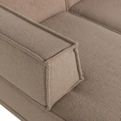 Woood Chaise Longue Bank Manu Links Teddy Taupe