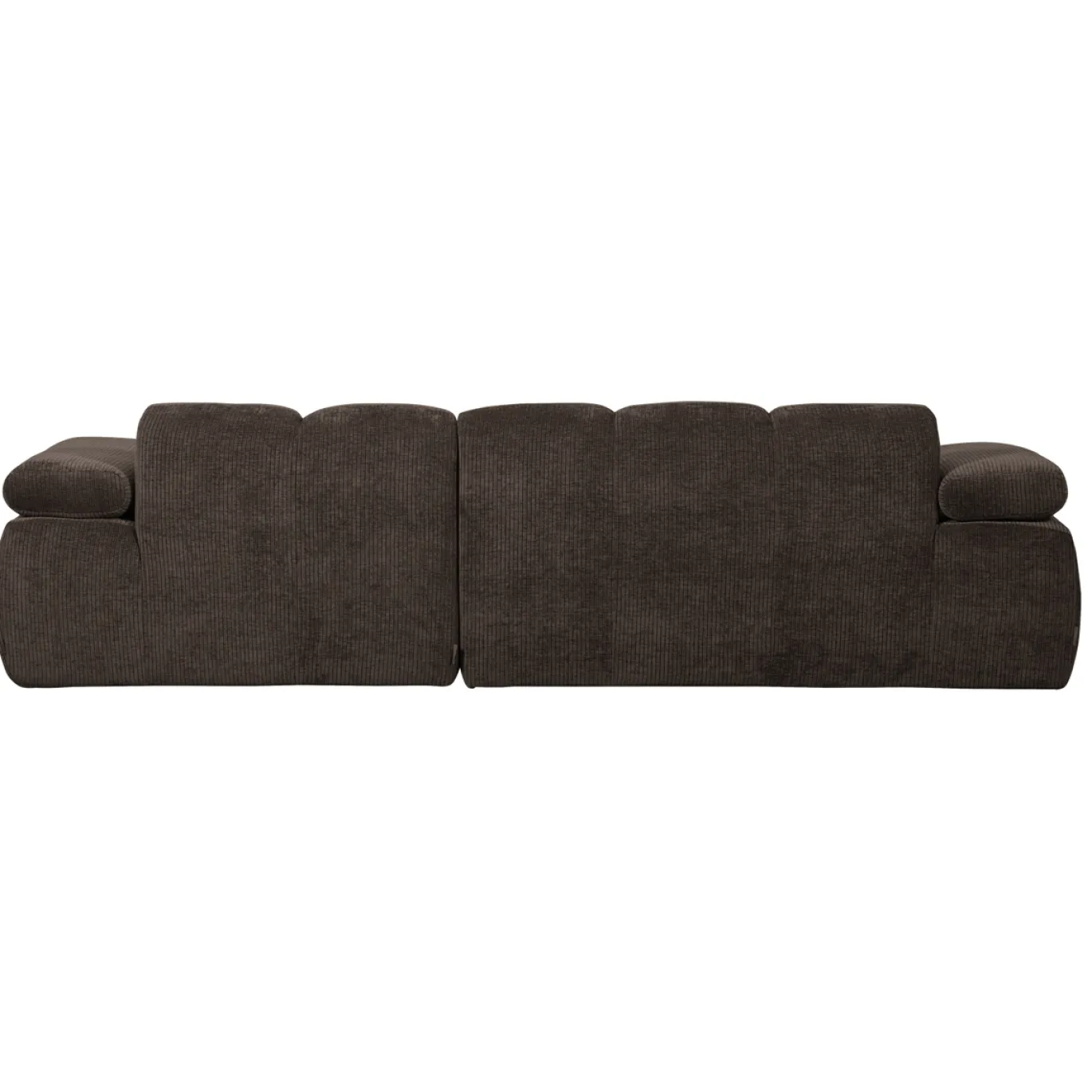 Woood Chaise Longue Bank Mojo Rechts Ribstof Bruin
