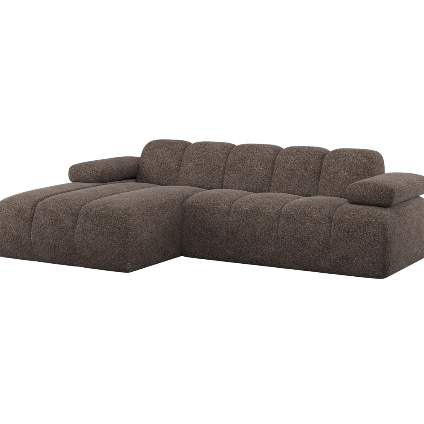 Woood Chaise Longue Bank Mojo Links Wollig Bruin
