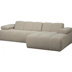 Woood Chaise Longue Bank Mojo Rechts Bouclé Beige