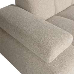Woood Chaise Longue Bank Mojo Rechts Bouclé Beige