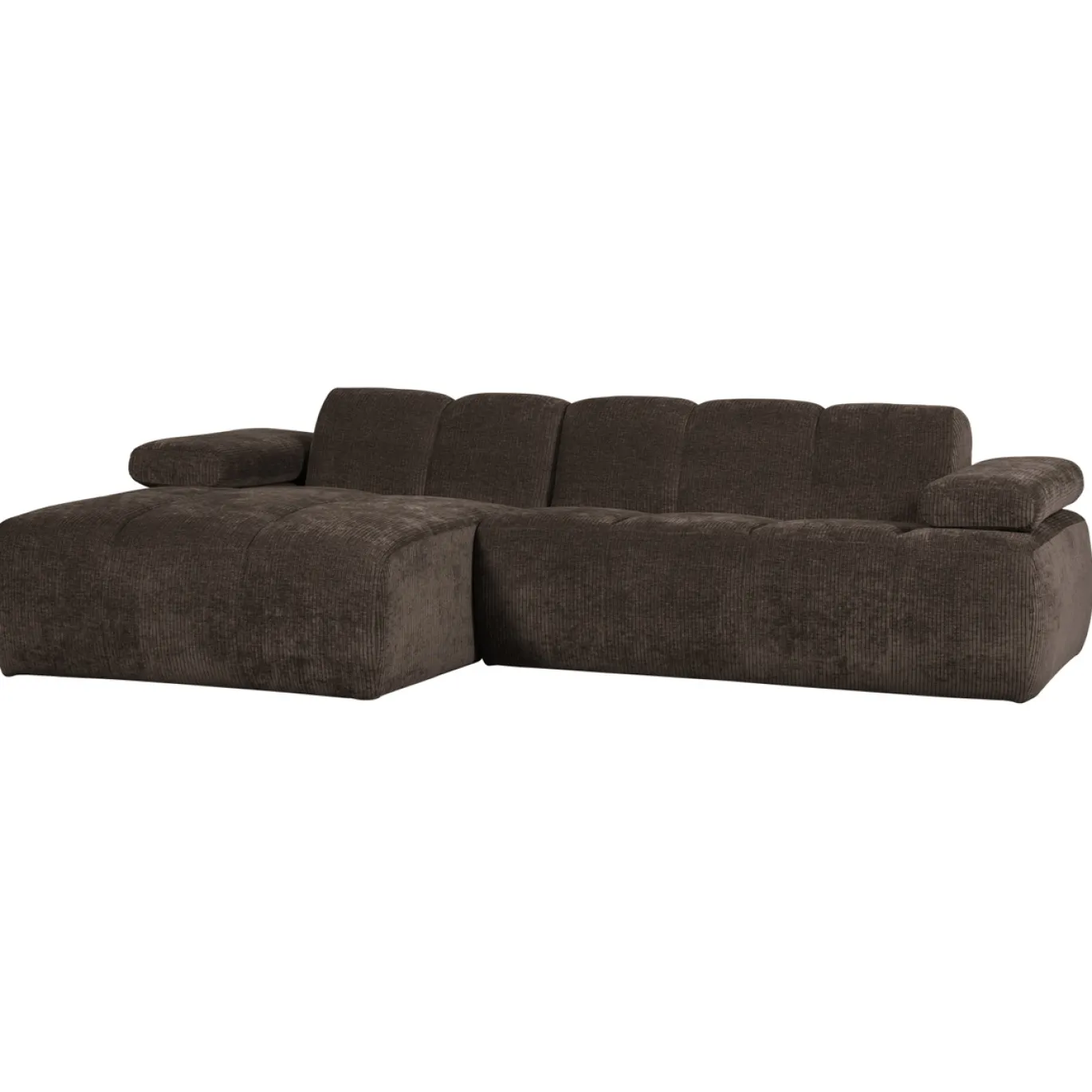 Woood Chaise Longue Bank Mojo Links Ribstof Bruin