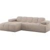 Woood Chaise Longue Bank Mojo Links Wollig Donkerzand