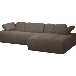 Woood Chaise Longue Bank Mojo Rechts Bouclé Bruin