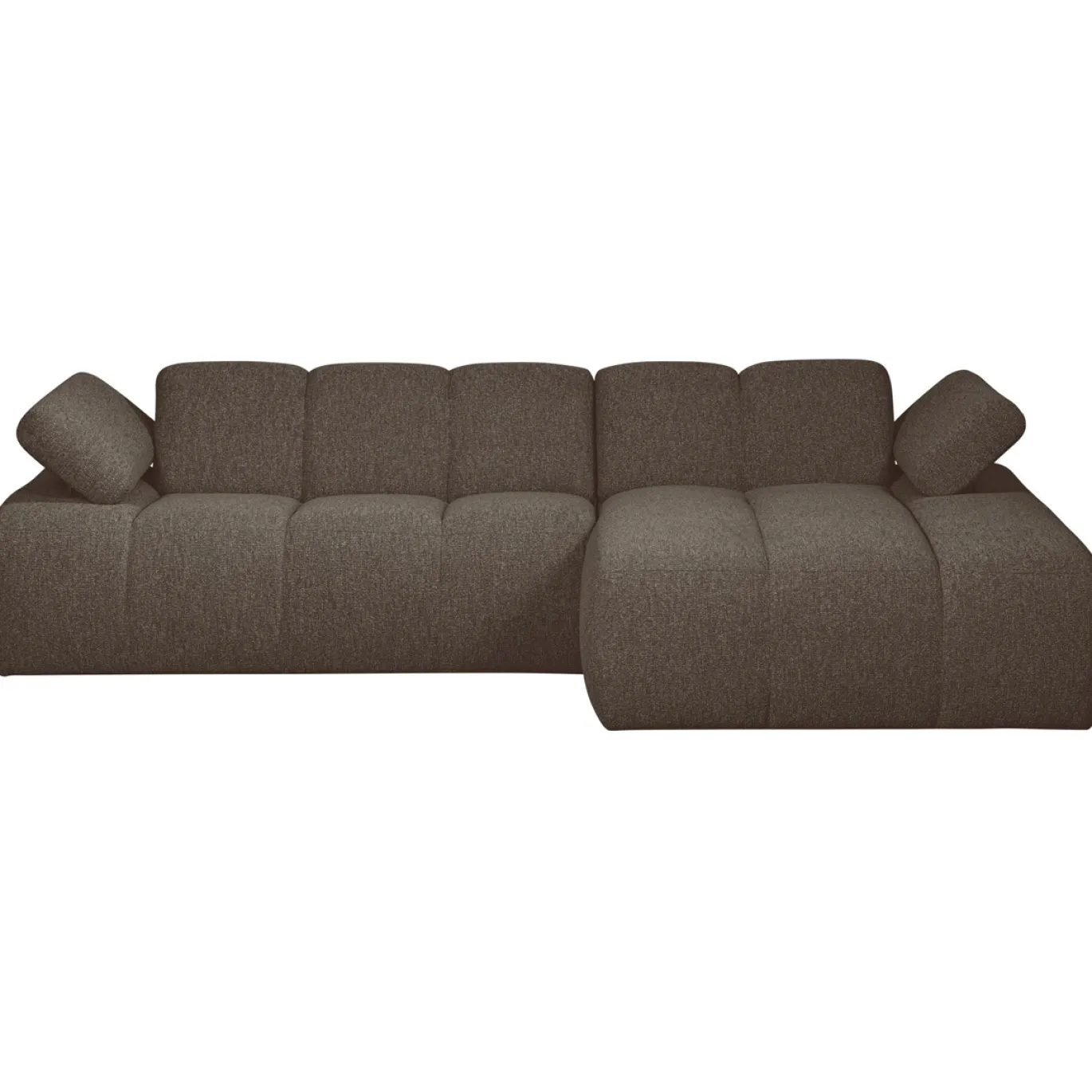 Woood Chaise Longue Bank Mojo Rechts Bouclé Bruin