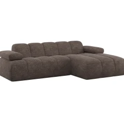 Woood Chaise Longue Bank Mojo Rechts Wollig Bruin