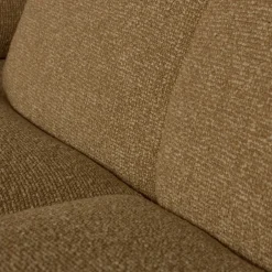 Woood Chaise Longue Bank Mojo Rechts Bouclé Geel/Bruin