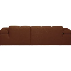Woood Chaise Longue Bank Mojo Rechts Bouclé Roestbruin