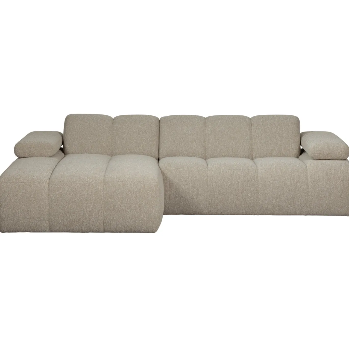 Woood Chaise Longue Bank Mojo Links Bouclé Beige