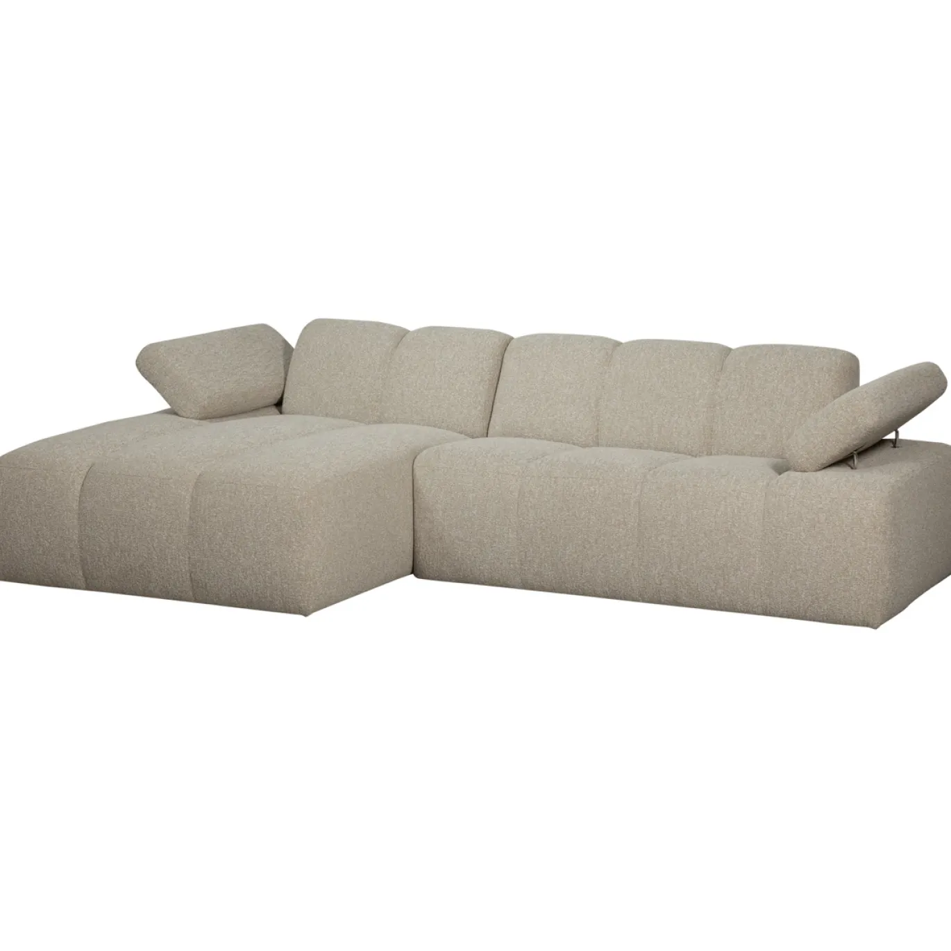 Woood Chaise Longue Bank Mojo Links Bouclé Beige