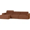 Woood Chaise Longue Bank Novi Links Bouclé Terra