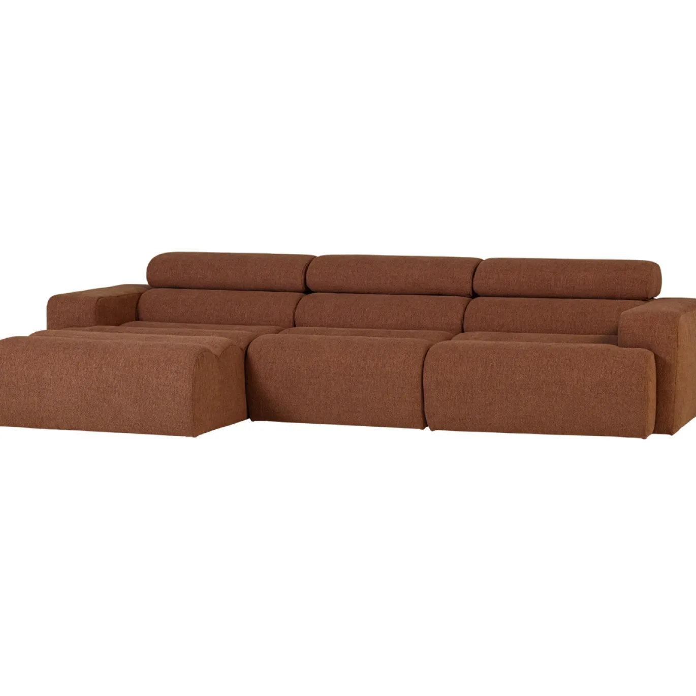 Woood Chaise Longue Bank Novi Links Bouclé Terra