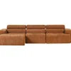 Woood Chaise Longue Bank Novi Links Oranje Melange