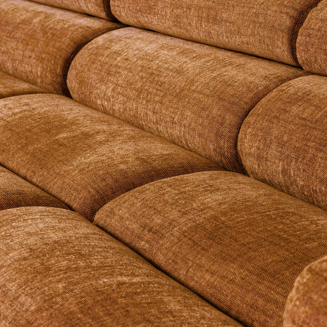 Woood Chaise Longue Bank Novi Links Oranje Melange