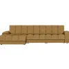 Woood Chaise Longue Bank Second Date Links Vintage Goud