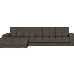 Woood Chaise Longue Bank Second Date Links Vintage Warm Grijs