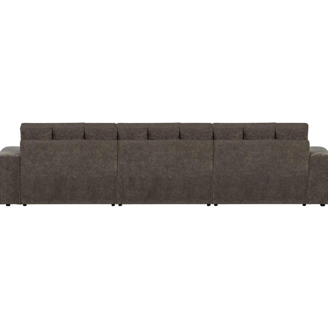 Woood Chaise Longue Bank Second Date Links Vintage Warm Grijs