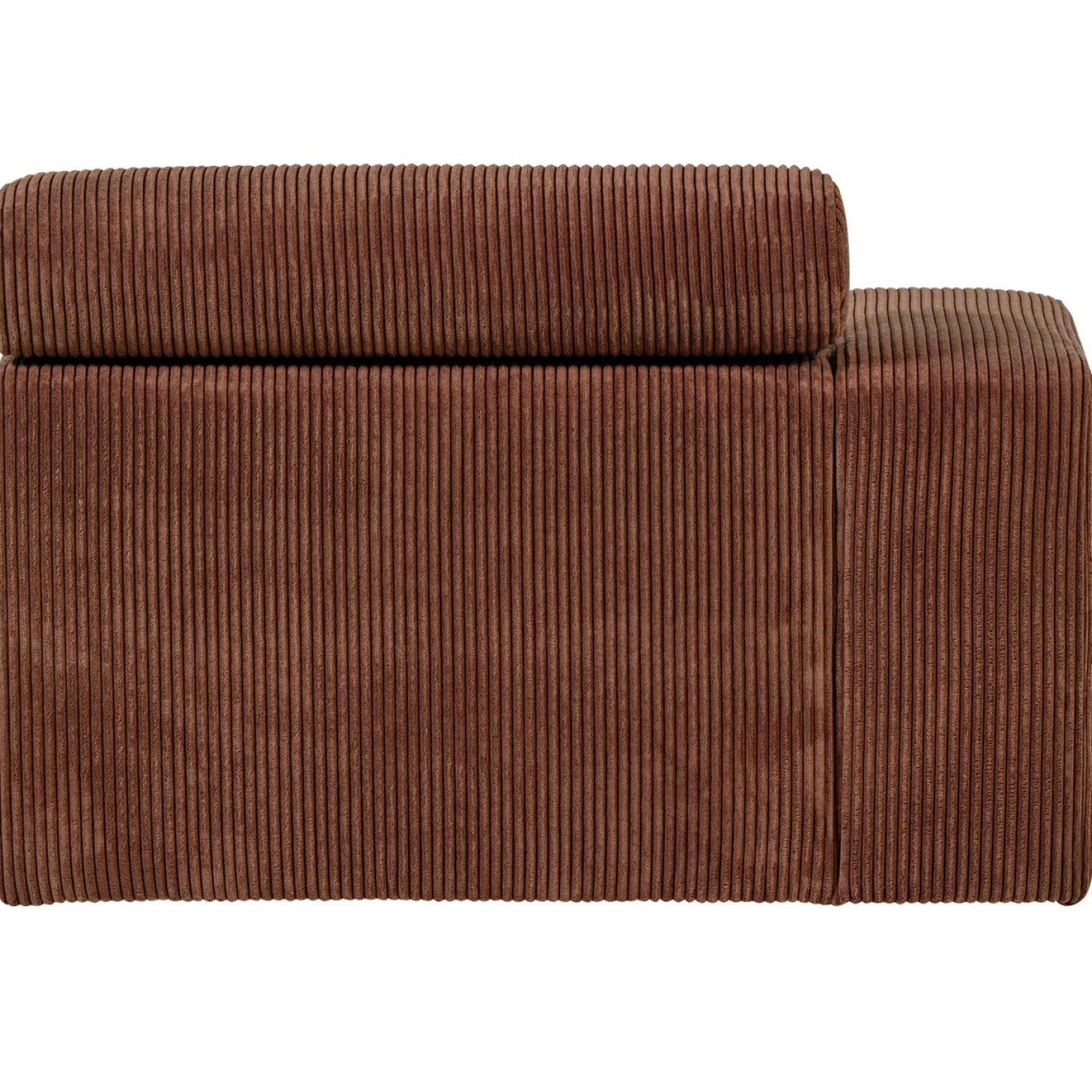 Woood Chaise Longue Novi Element Arm Links Ribstof Terra