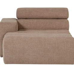 Woood Chaise Longue Novi Element Arm Links Bouclé Taupe