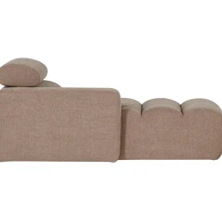 Woood Chaise Longue Novi Element Arm Links Bouclé Taupe