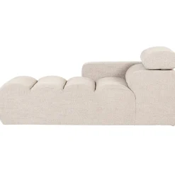 Woood Chaise Longue Novi Element Arm Links Bouclé Naturel