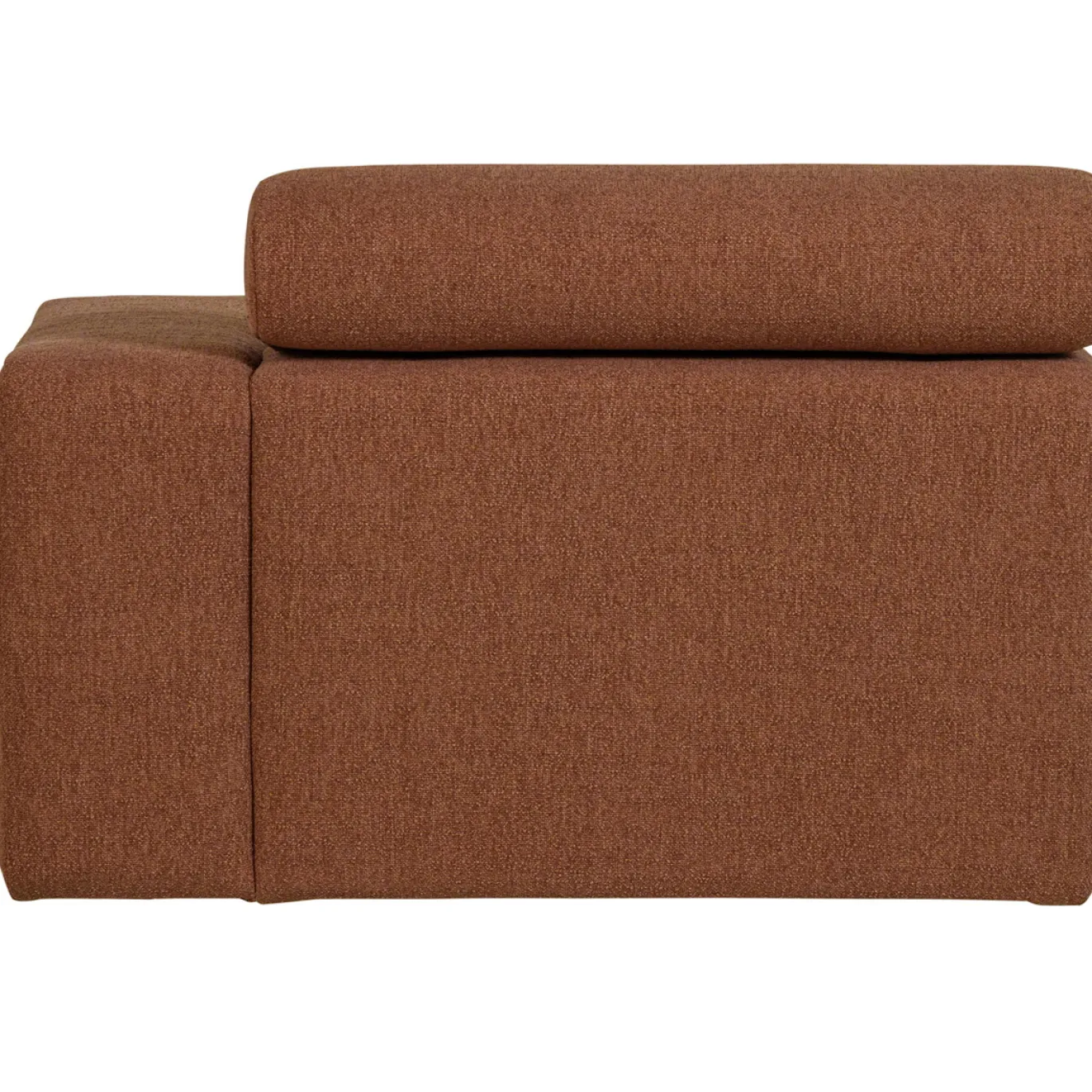 Woood Chaise Longue Novi Element Arm Rechts Bouclé Terra